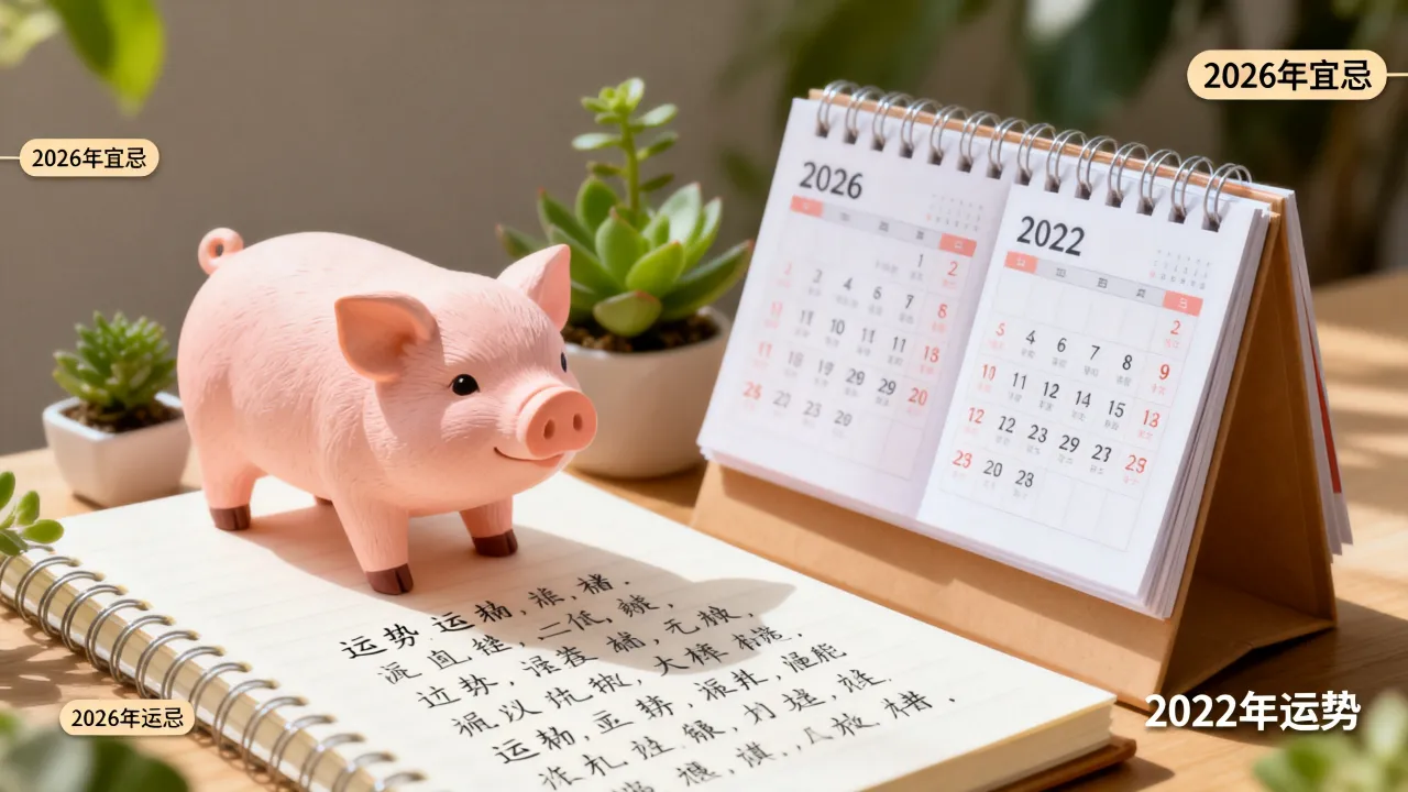 属猪的2026年宜忌有哪些，属猪2022年运势怎么样？