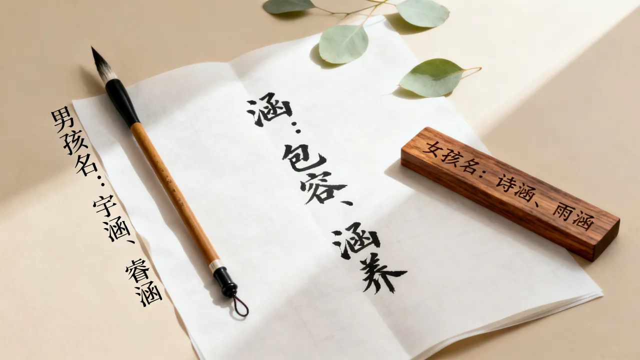 给宝宝起名什么涵好听，涵字取名有什么寓意和男孩女孩名字大全