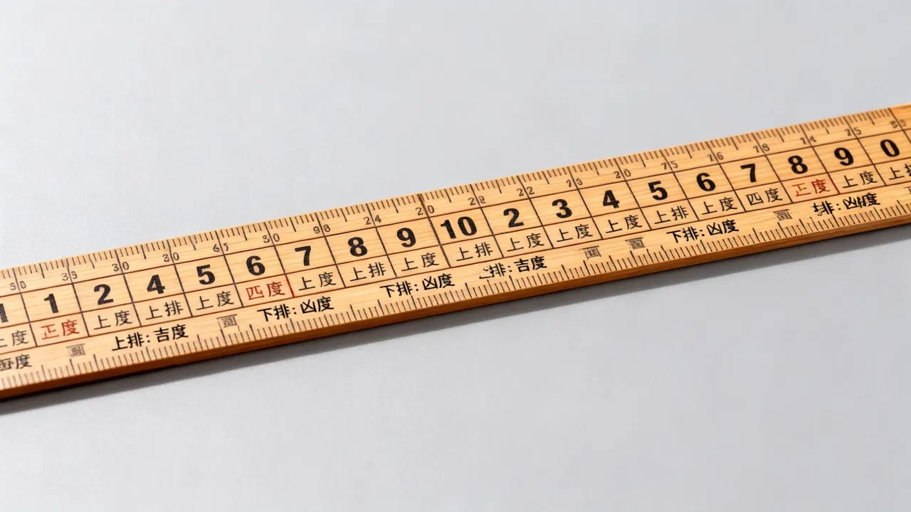 鲁班尺上下吉凶怎么看,鲁班尺上下两排数字怎么读最准? 鲁班尺上下吉凶怎么看,鲁班尺上下两排数字怎么读最准?