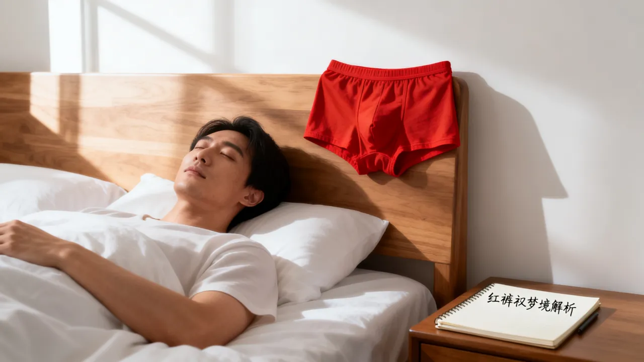梦见穿红裤衩是什么征兆，周公解梦有何解释呢