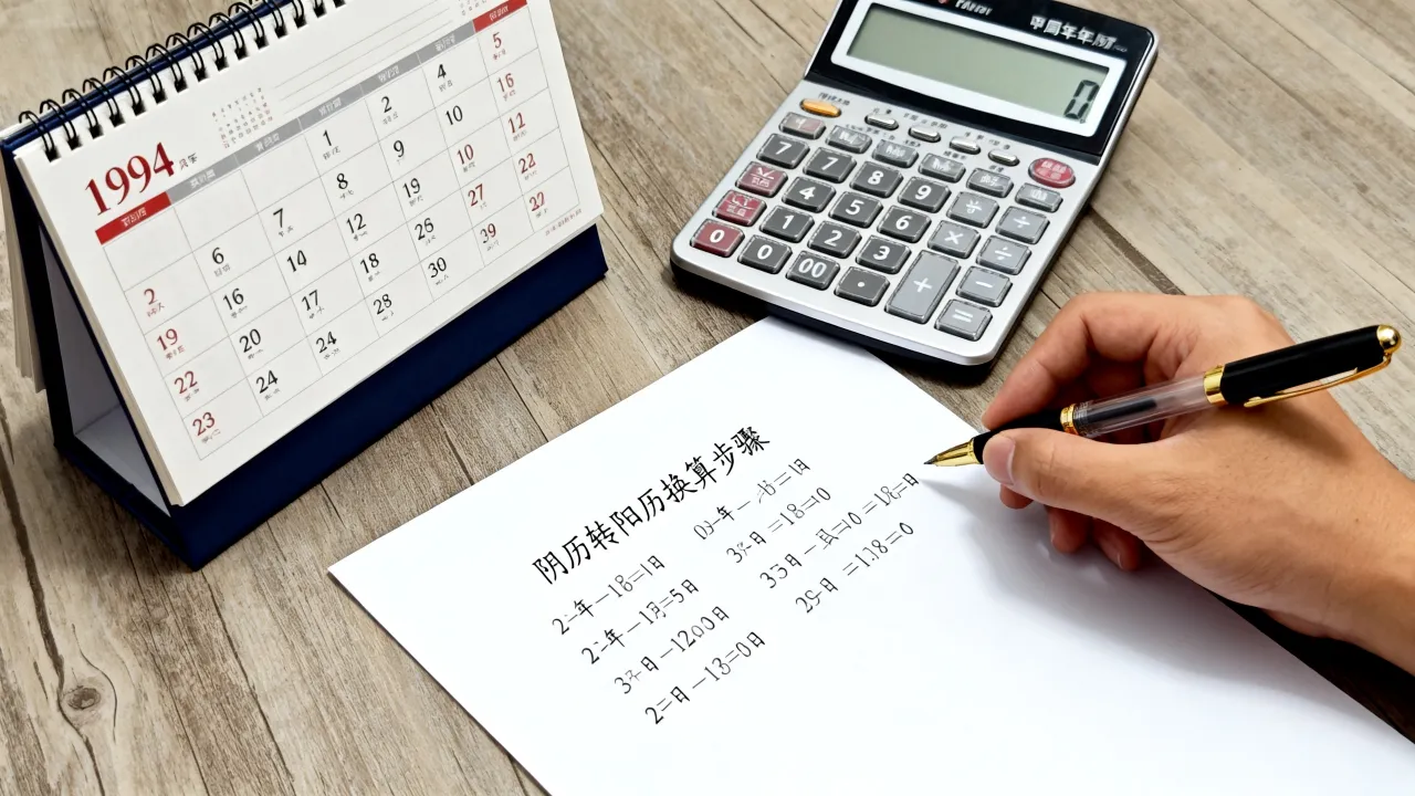 1994年阴历是阳历几月几号,怎么换算最准确? 1994年阴历是阳历几月几号,怎么换算最准确?