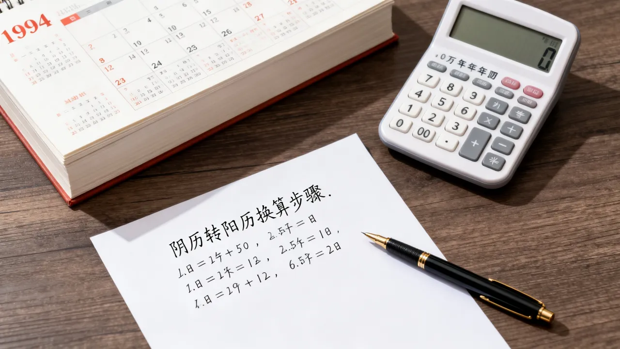 1994年阴历是阳历几月几号,怎么换算最准确? 1994年阴历是阳历几月几号,怎么换算最准确?