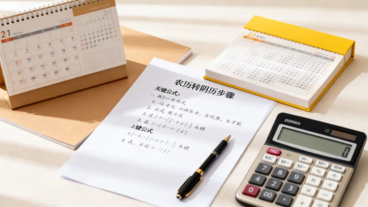 农历阴历怎样转换，农历阴历换算方法是什么