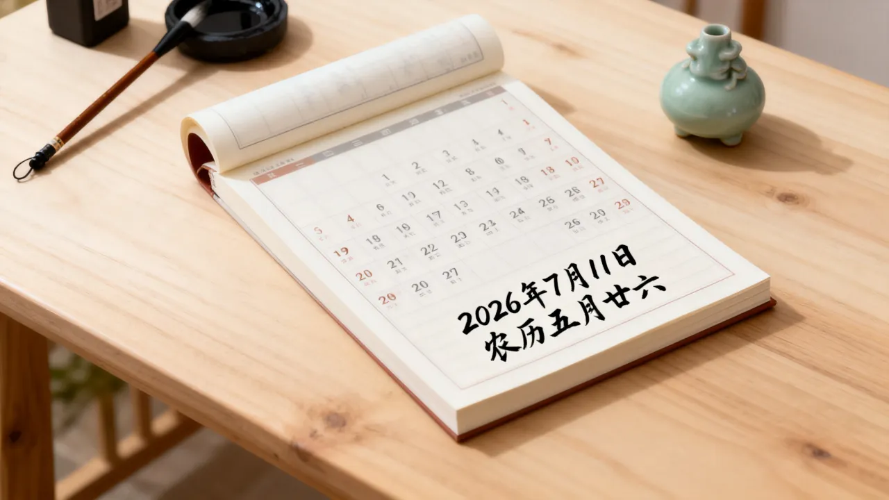 7月11日阴历是多少号，2026年7月11日农历几月几日