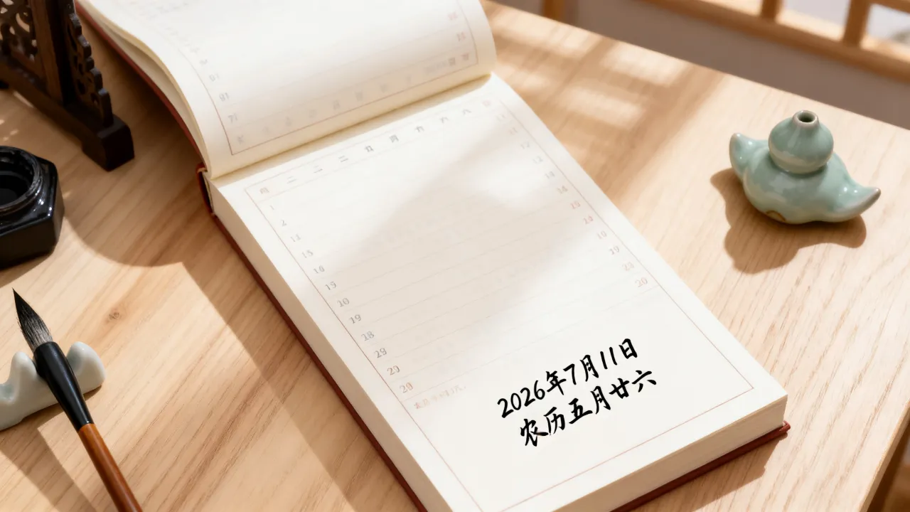 7月11日阴历是多少号，2026年7月11日农历几月几日