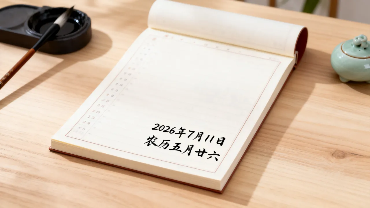 7月11日阴历是多少号，2026年7月11日农历几月几日