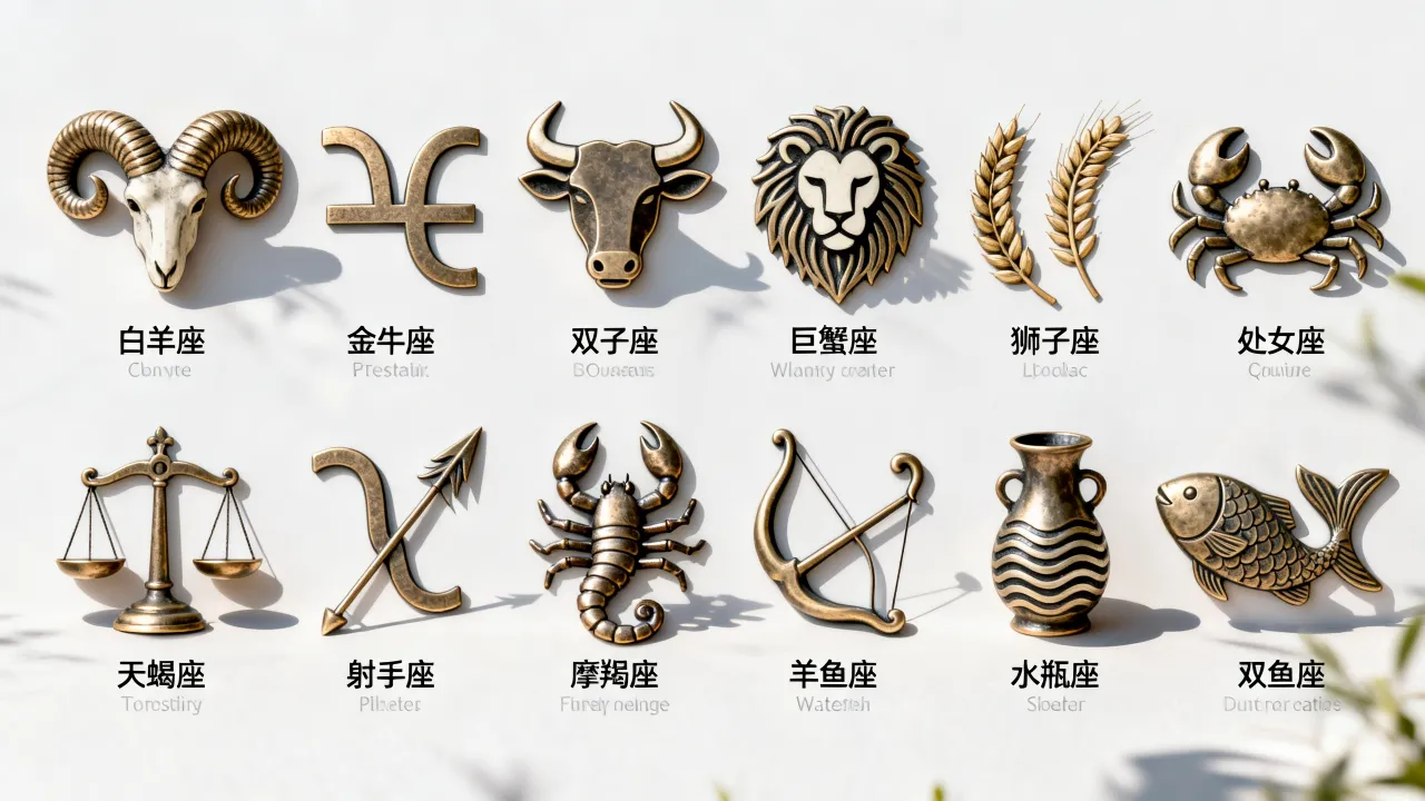 十二星座符文图片各代表什么,十二星座符文怎么画? 十二星座符文图片各代表什么,十二星座符文怎么画?