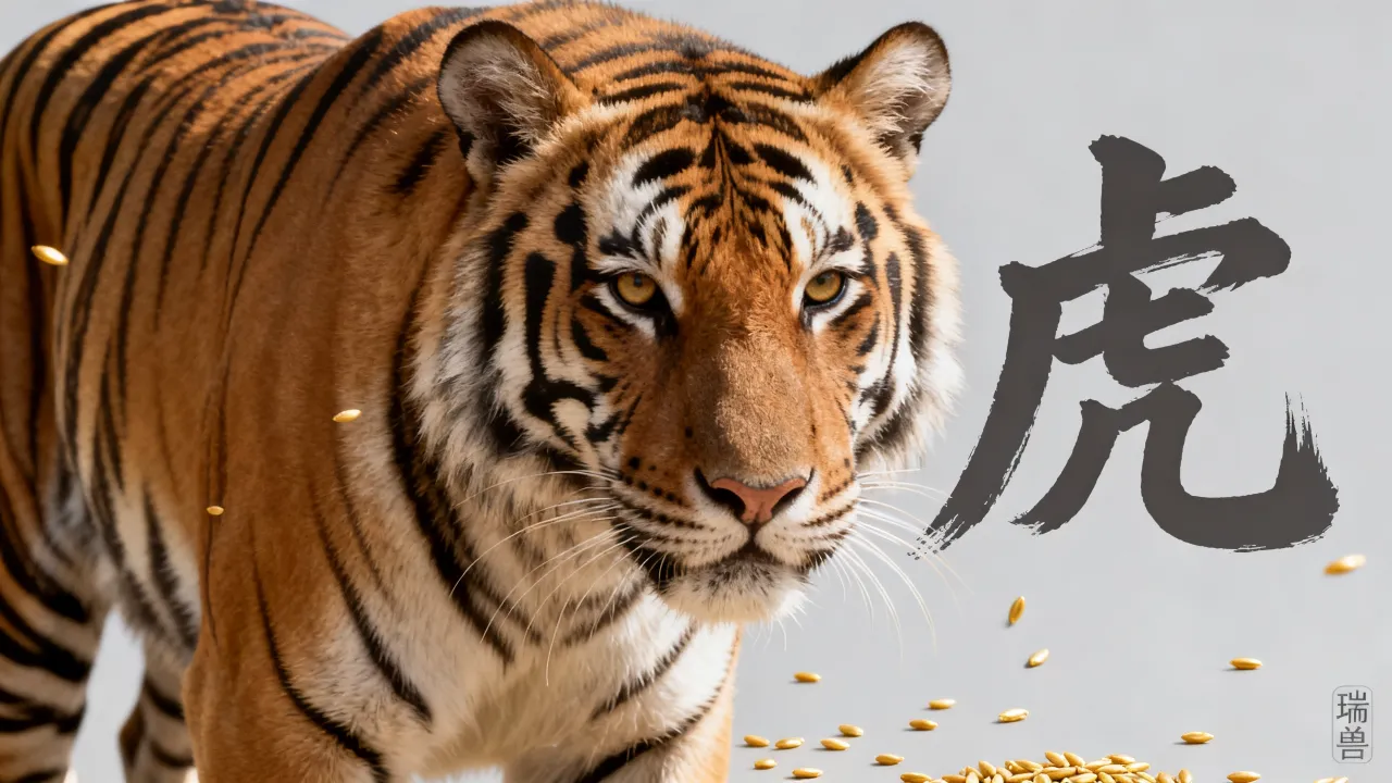 丰年瑞是什么生肖?虎兆丰年中的瑞兽指什么生肖? 丰年瑞是什么生肖?虎兆丰年中的瑞兽指什么生肖?
