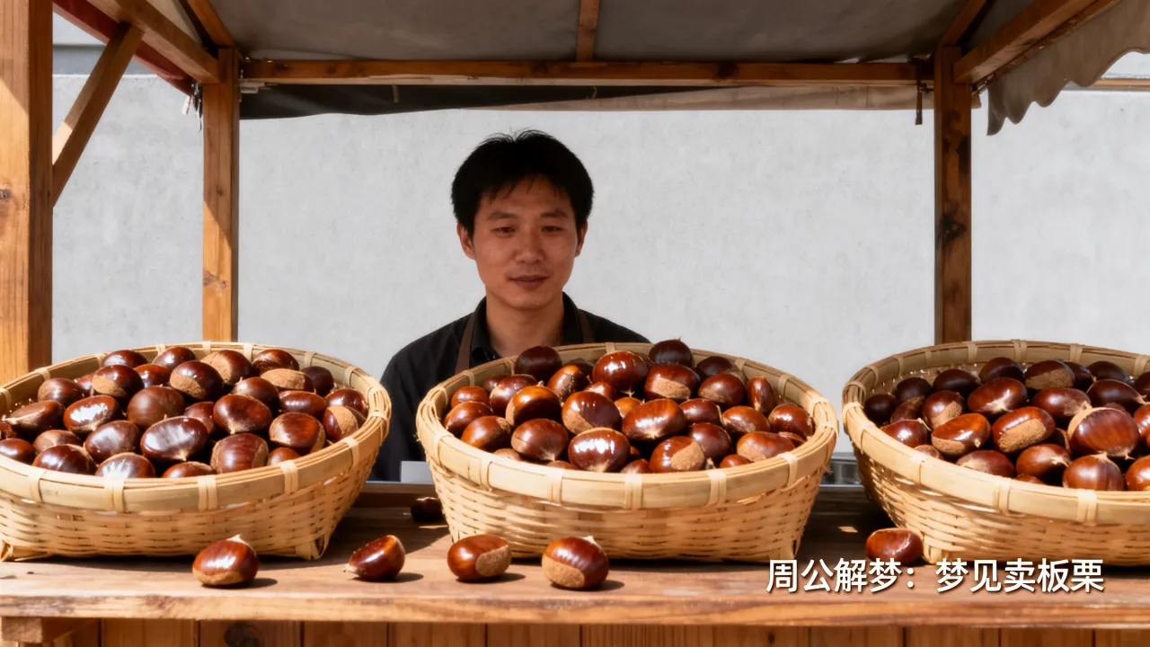 梦到了卖板栗怎么回事,周公解梦梦见卖板栗是什么预兆 梦到了卖板栗怎么回事,周公解梦梦见卖板栗是什么预兆