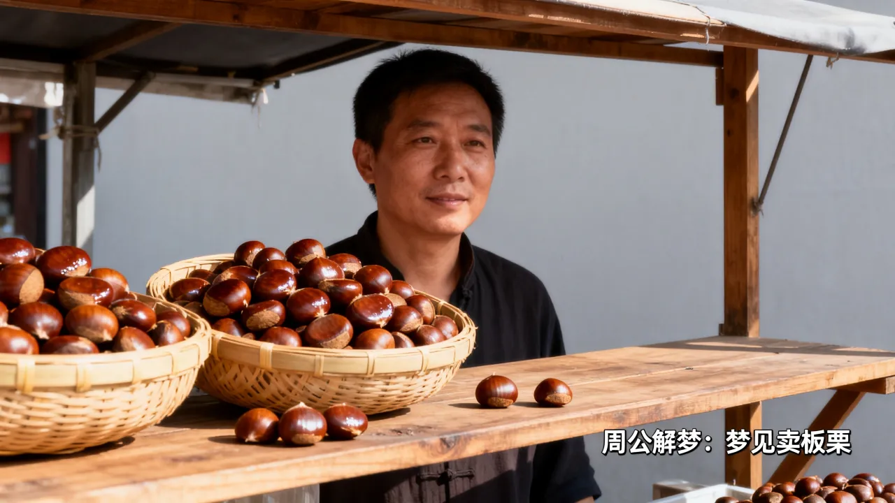 梦到了卖板栗怎么回事,周公解梦梦见卖板栗是什么预兆 梦到了卖板栗怎么回事,周公解梦梦见卖板栗是什么预兆