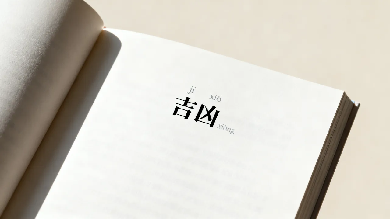 吉凶一共几个字怎么读,吉凶的读音是什么 吉凶一共几个字怎么读,吉凶的读音是什么