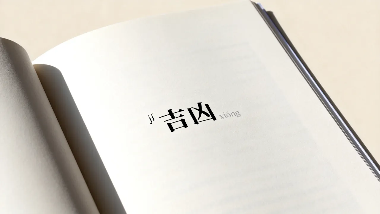 吉凶一共几个字怎么读,吉凶的读音是什么 吉凶一共几个字怎么读,吉凶的读音是什么