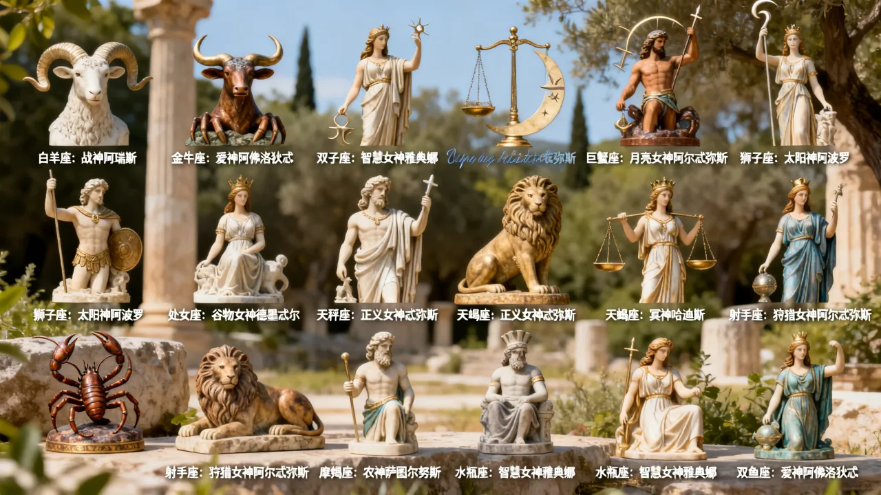 十二星座专属神灵是谁?你的守护神究竟是哪位? 十二星座专属神灵是谁?你的守护神究竟是哪位?