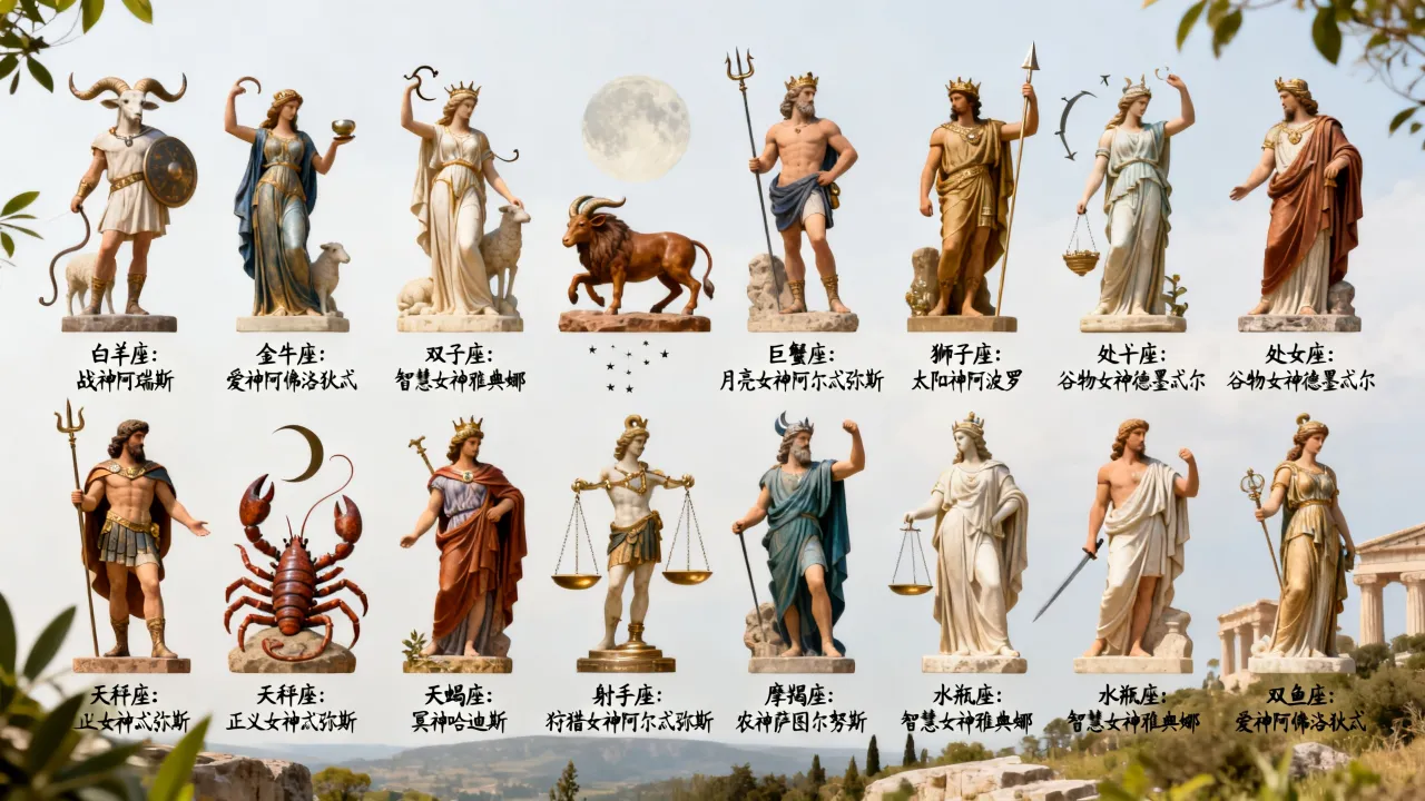 十二星座专属神灵是谁?你的守护神究竟是哪位? 十二星座专属神灵是谁?你的守护神究竟是哪位?