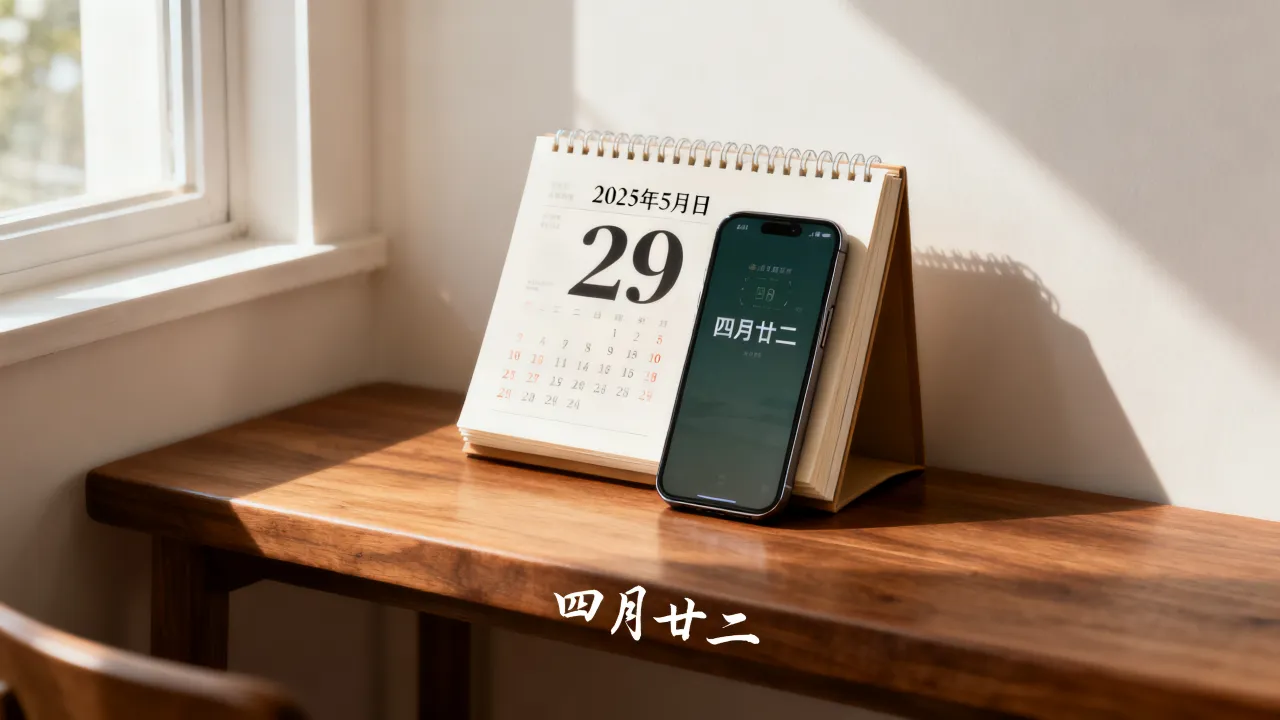 5月29阴历多少，2025年5月29日农历几月几号？