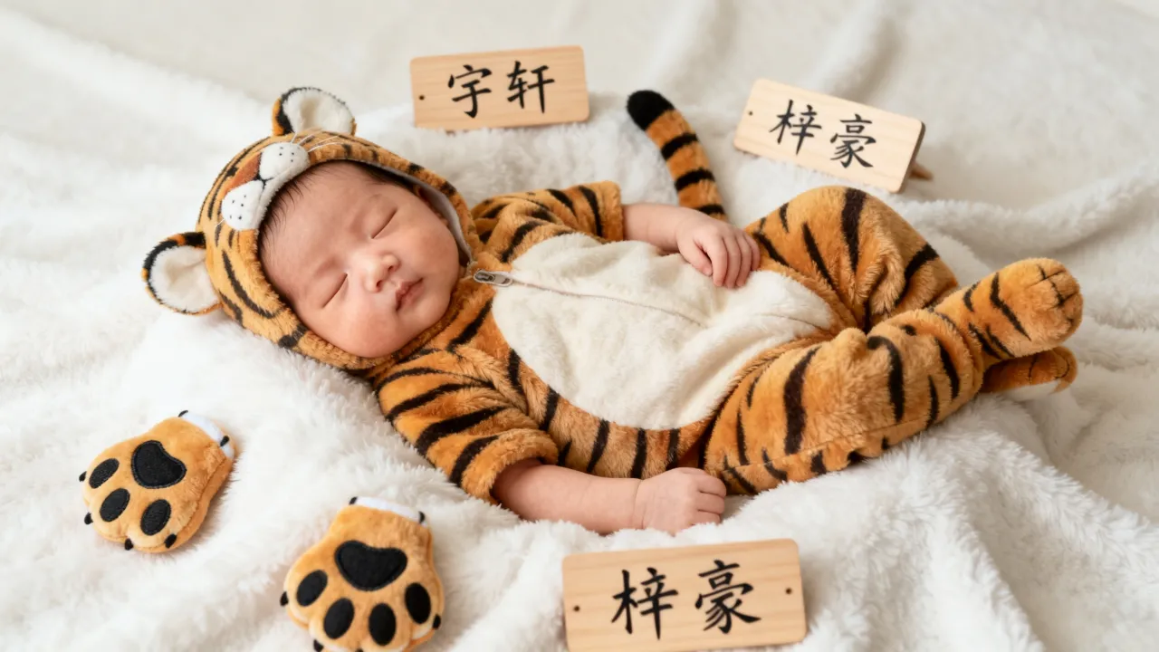 杨世虎宝宝怎么起名？虎年男孩取什么名字好听又有寓意？