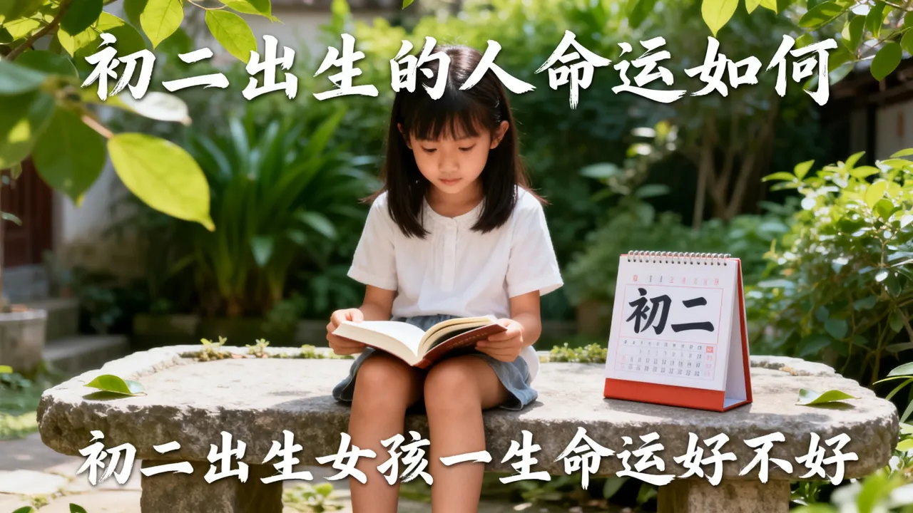 初二出生的人命运如何，初二出生女孩一生命运好不好