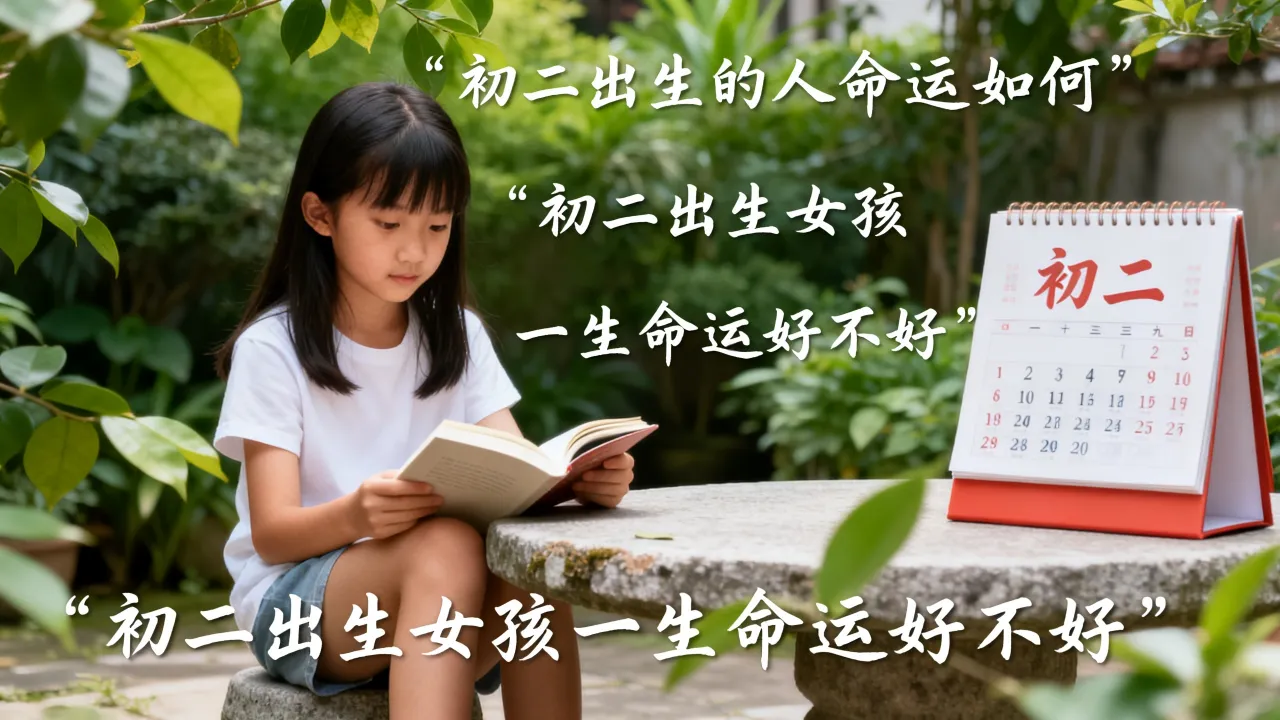 初二出生的人命运如何，初二出生女孩一生命运好不好