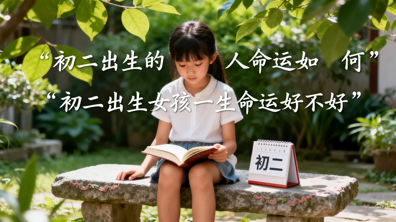 初二出生的人命运如何，初二出生女孩一生命运好不好