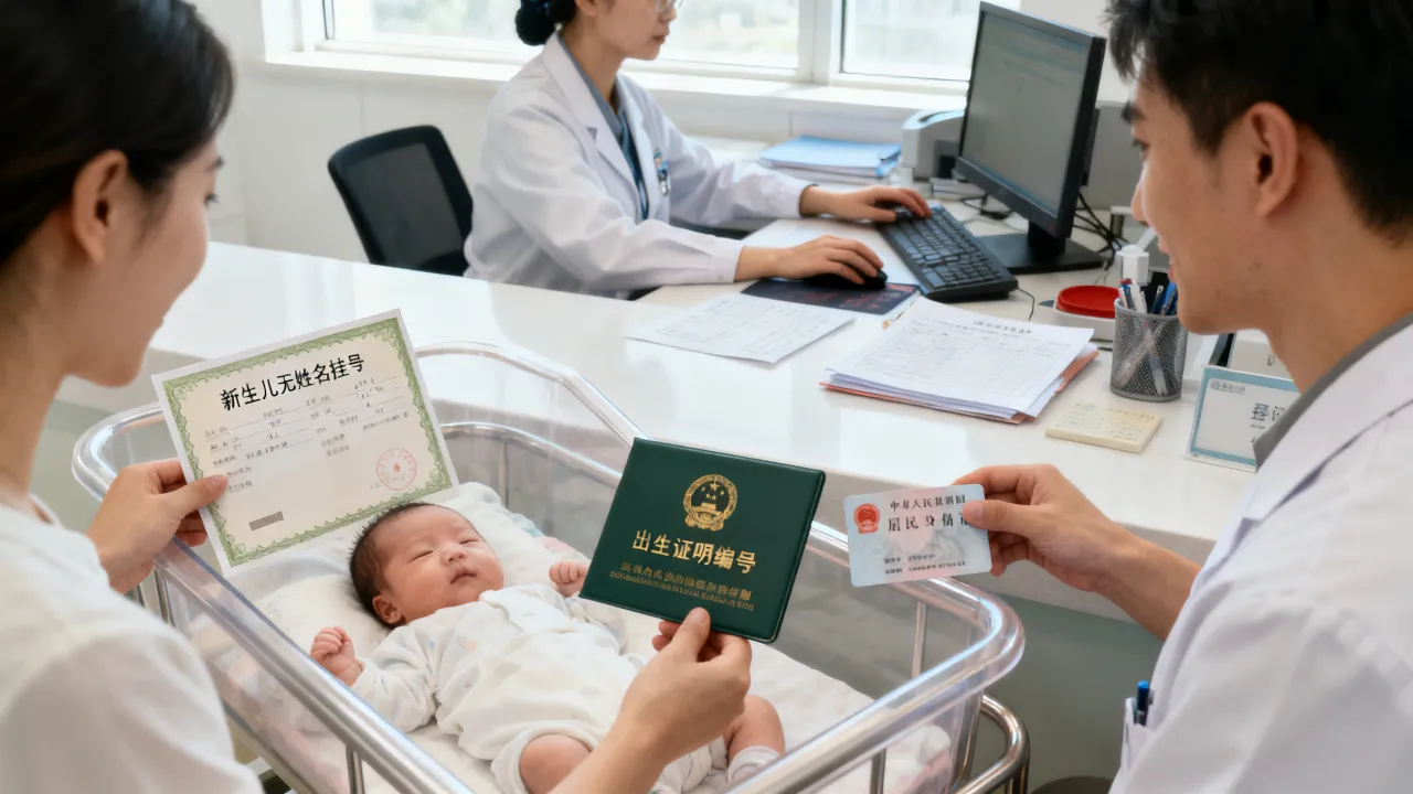宝宝没起名怎么挂号？新生儿无姓名就医挂号流程