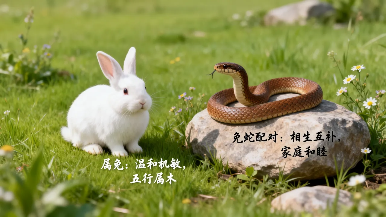 属兔是什么命,属兔和蛇的婚配最佳配对是什么 属兔是什么命,属兔和蛇的婚配最佳配对是什么