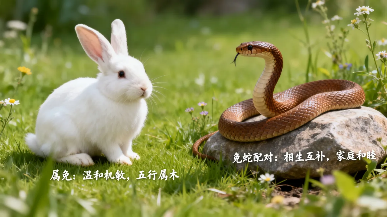 属兔是什么命，属兔和蛇的婚配最佳配对是什么
