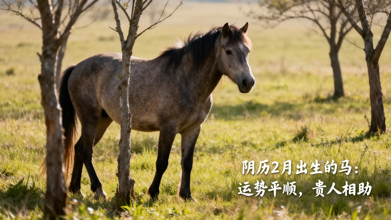 属马几月出生最好，阴历2月出生的马一生运势如何？
