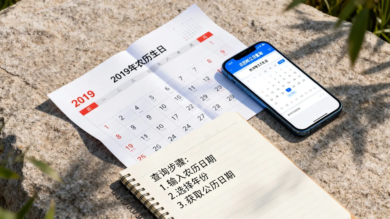 2019年阴历生日是哪一天?如何查询农历生日对应公历日期? 2019年阴历生日是哪一天?如何查询农历生日对应公历日期?