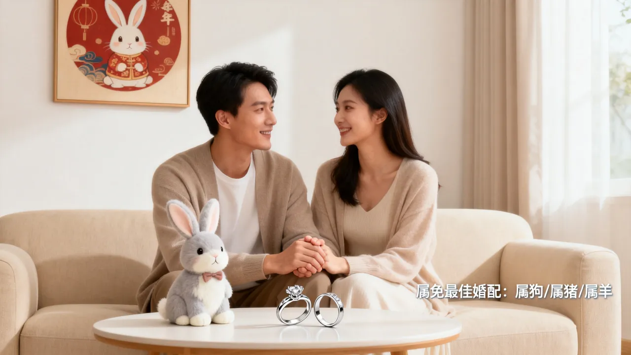 1999年属兔的最佳婚配是什么？属兔人跟谁结婚最幸福？