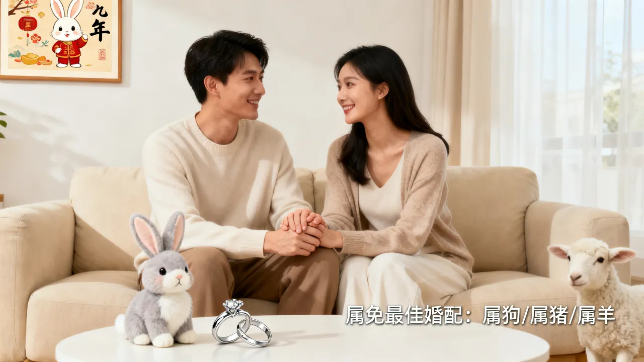 1999年属兔的最佳婚配是什么？属兔人跟谁结婚最幸福？