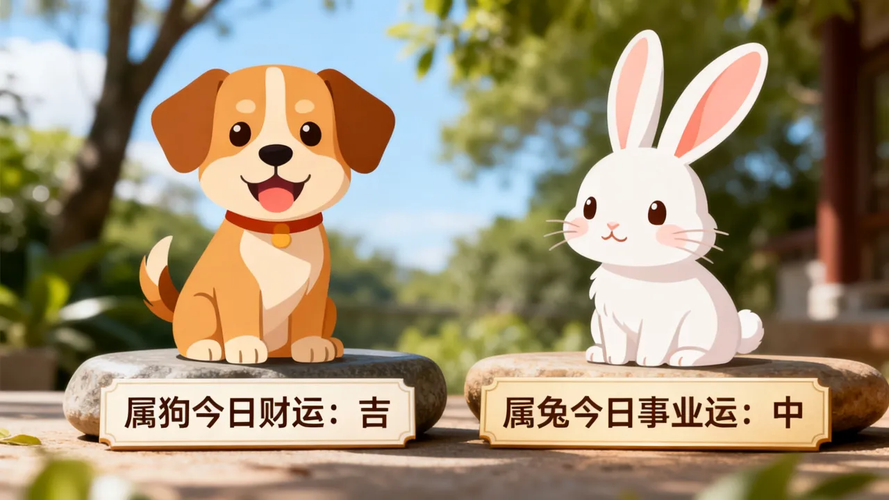 今日属狗和属兔的运势怎么样,属狗属兔今天财运事业运谁更好 今日属狗和属兔的运势怎么样,属狗属兔今天财运事业运谁更好