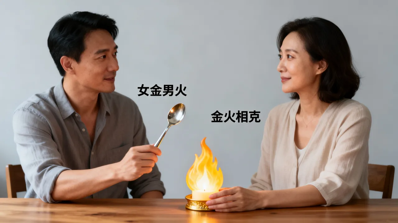 女金男火的夫妻命运会怎样，金火相克能白头到老吗？