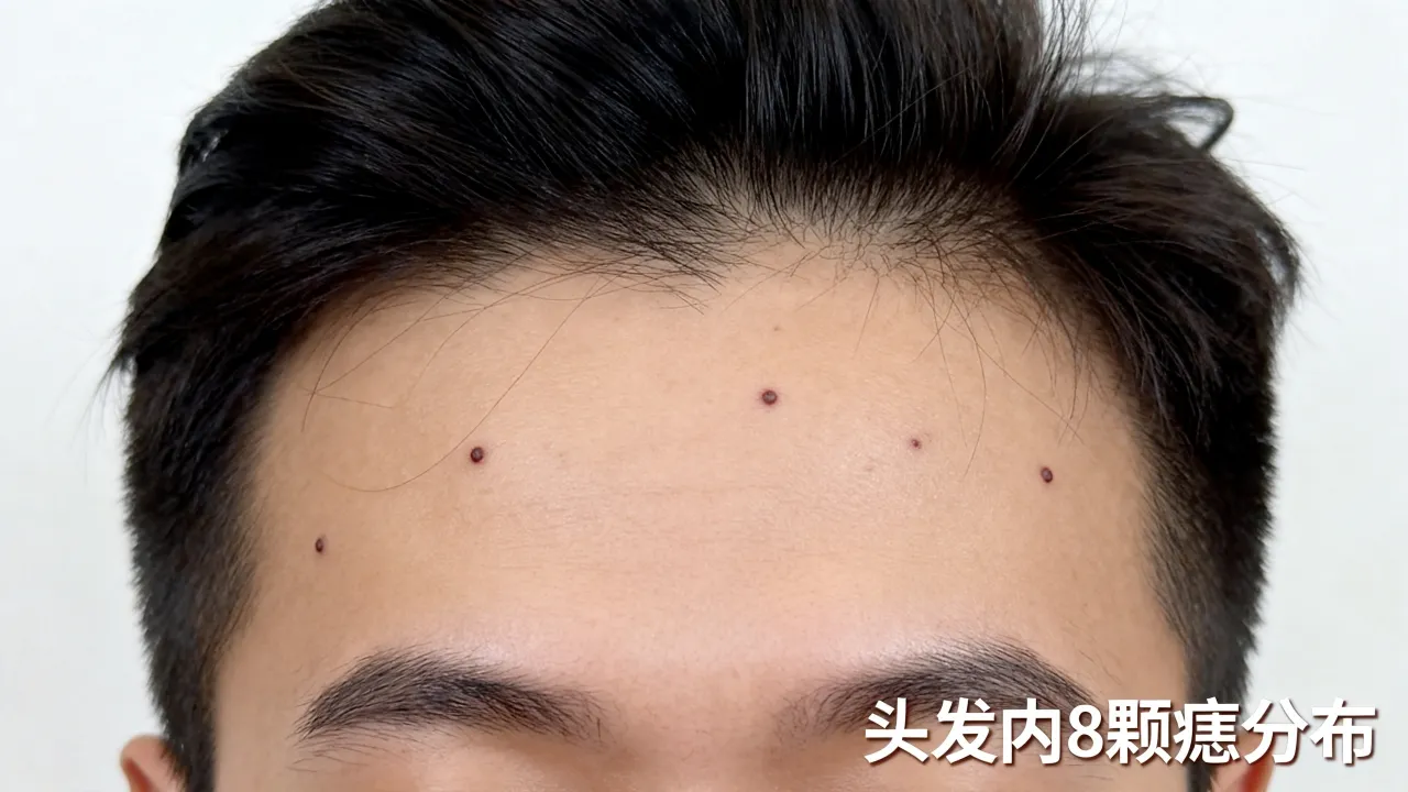 头发里长8颗痣命运图,头发里长8颗痣预示什么命运 头发里长8颗痣命运图,头发里长8颗痣预示什么命运