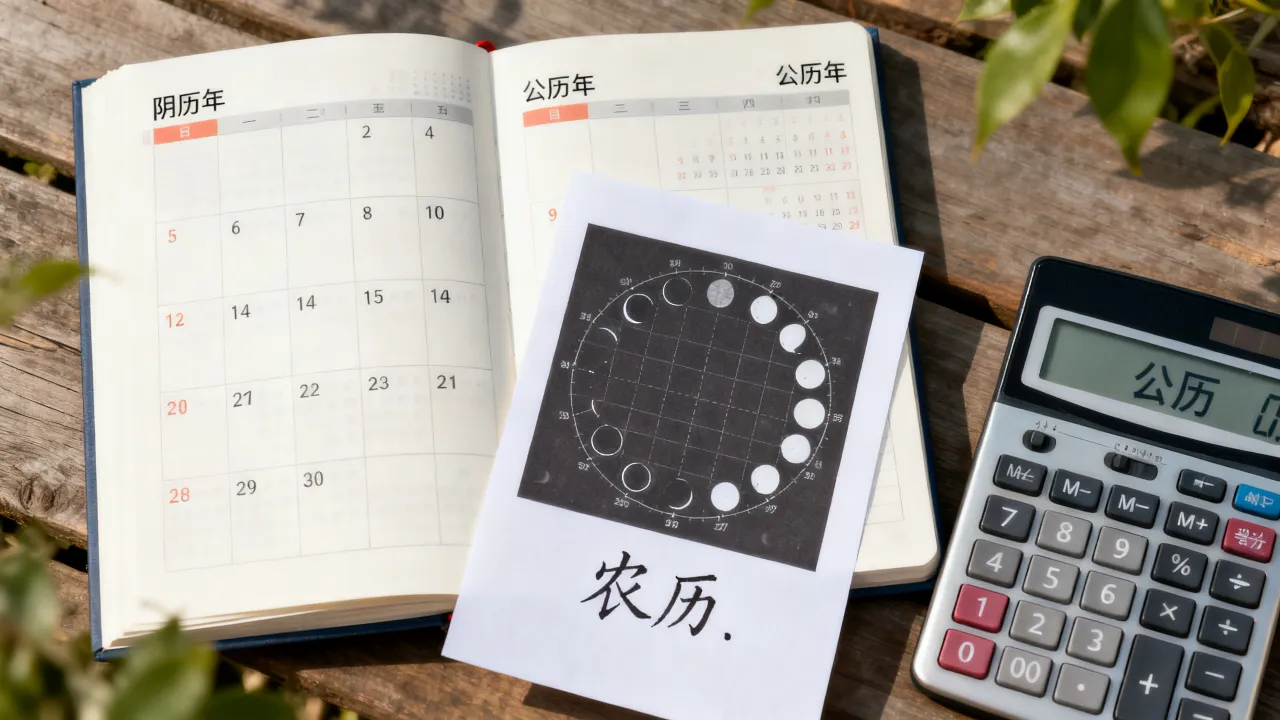 阴历年和公历年怎么区分，农历公历怎么换算？