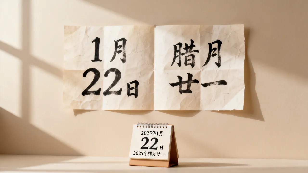 1月22日阴历是几月几号，阴历1月22日对应阳历哪一天