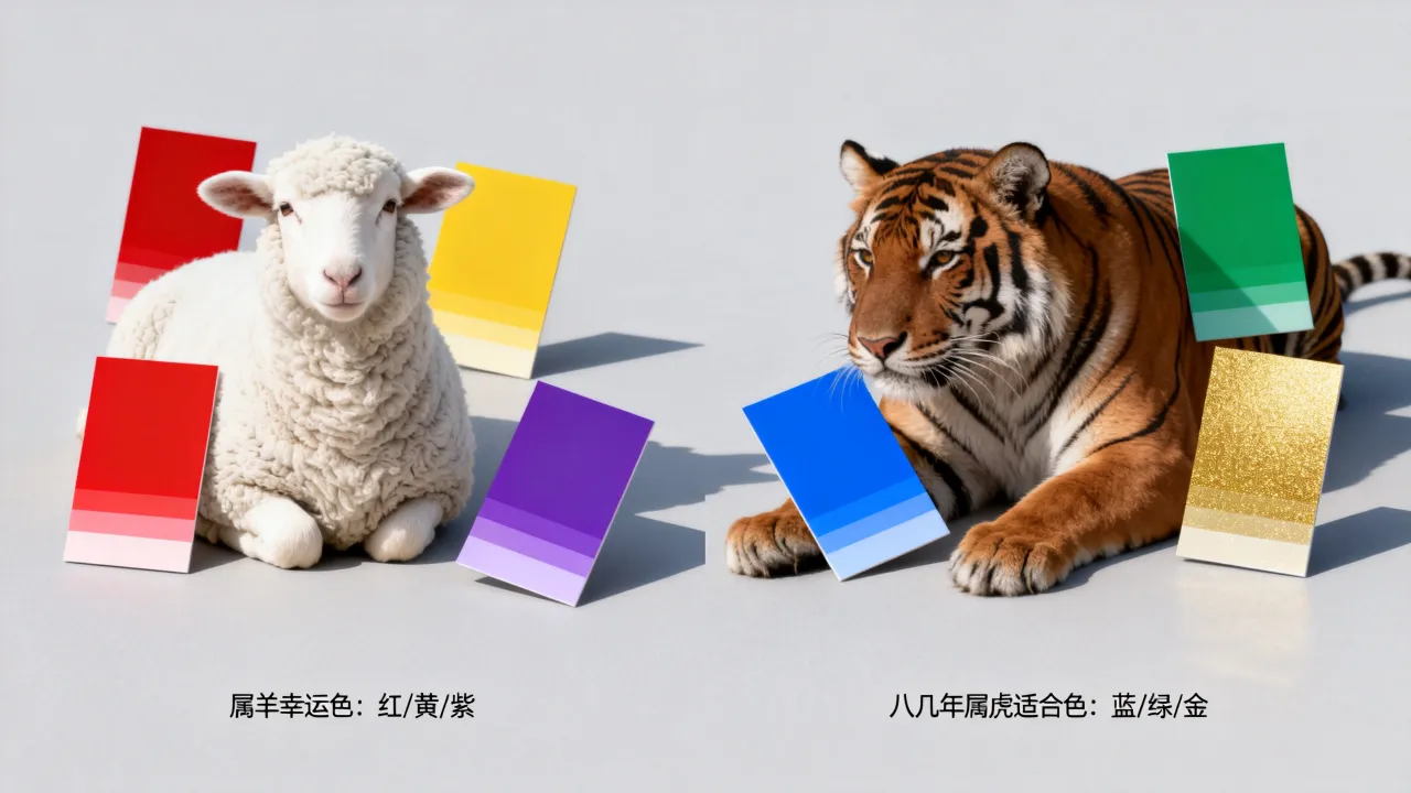 属羊的幸运色是什么,八几年属虎的人适合什么颜色? 属羊的幸运色是什么,八几年属虎的人适合什么颜色?