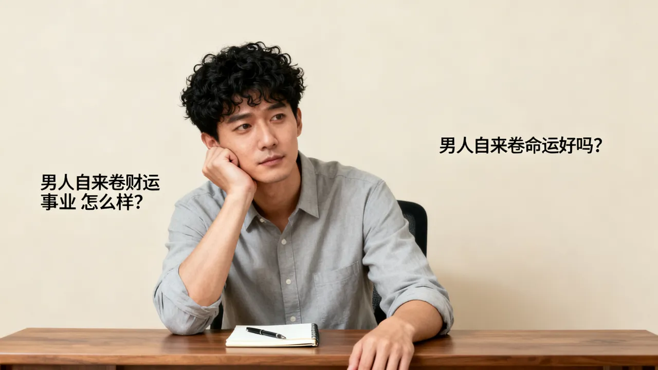 男人自来卷命运好吗,男人自来卷命运财运事业怎么样? 男人自来卷命运好吗,男人自来卷命运财运事业怎么样?