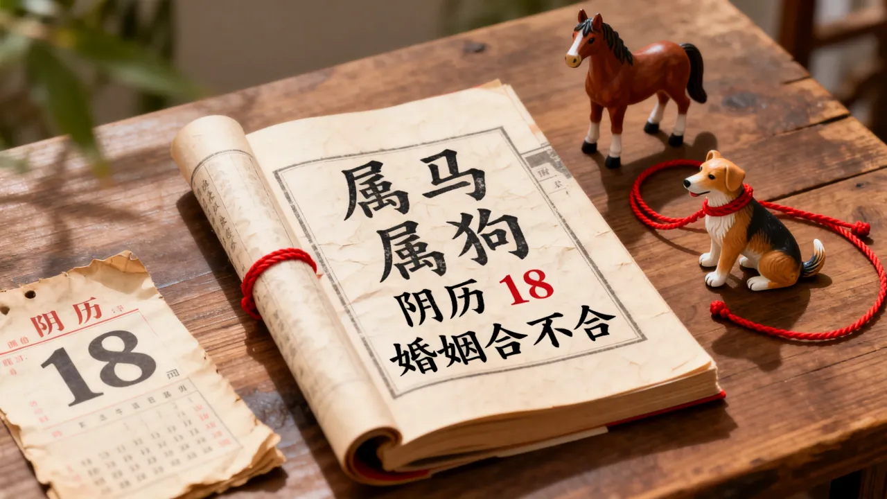 属马阴历18属狗是什么意思,属马和属狗的婚姻合不合 属马阴历18属狗是什么意思,属马和属狗的婚姻合不合