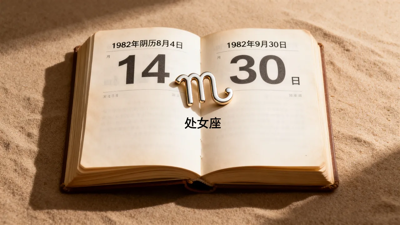 1982年阴历8月14日是什么星座,阴历八月十四是阳历几号? 1982年阴历8月14日是什么星座,阴历八月十四是阳历几号?