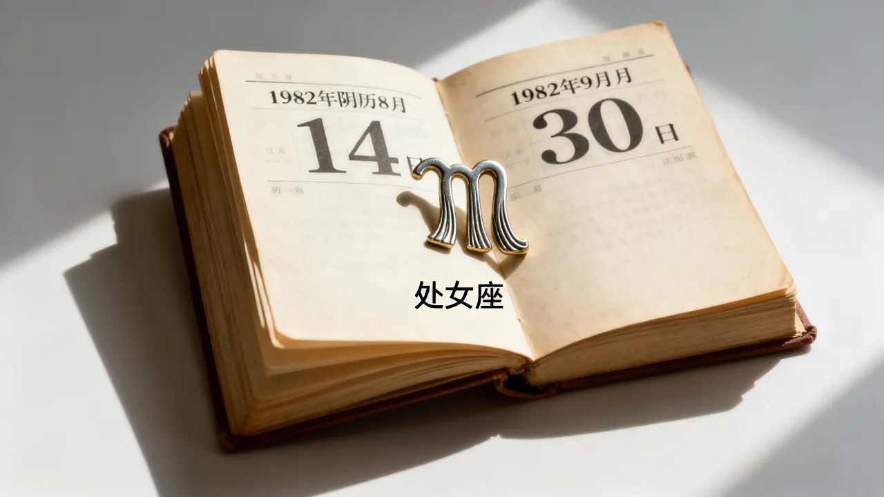 1982年阴历8月14日是什么星座,阴历八月十四是阳历几号? 1982年阴历8月14日是什么星座,阴历八月十四是阳历几号?