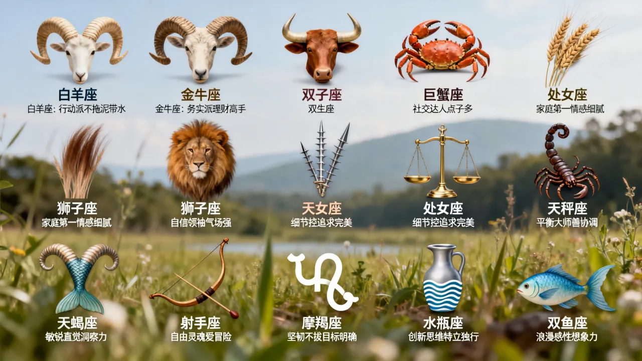 十二星座谚语准不准?哪些星座谚语最灵验? 十二星座谚语准不准?哪些星座谚语最灵验?