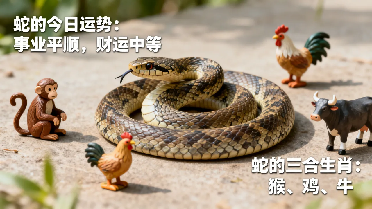 今天十二生肖运势如何?蛇的三合生肖是什么生肖? 今天十二生肖运势如何?蛇的三合生肖是什么生肖?