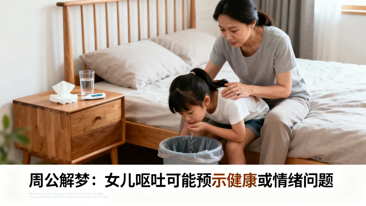 梦到女儿吐了是什么征兆,周公解梦女儿呕吐预示什么 梦到女儿吐了是什么征兆,周公解梦女儿呕吐预示什么