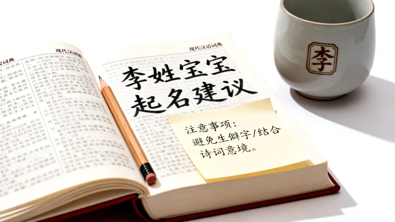 姓李宝宝怎么起名好,李姓宝宝取名有什么好建议和注意事项 姓李宝宝怎么起名好,李姓宝宝取名有什么好建议和注意事项