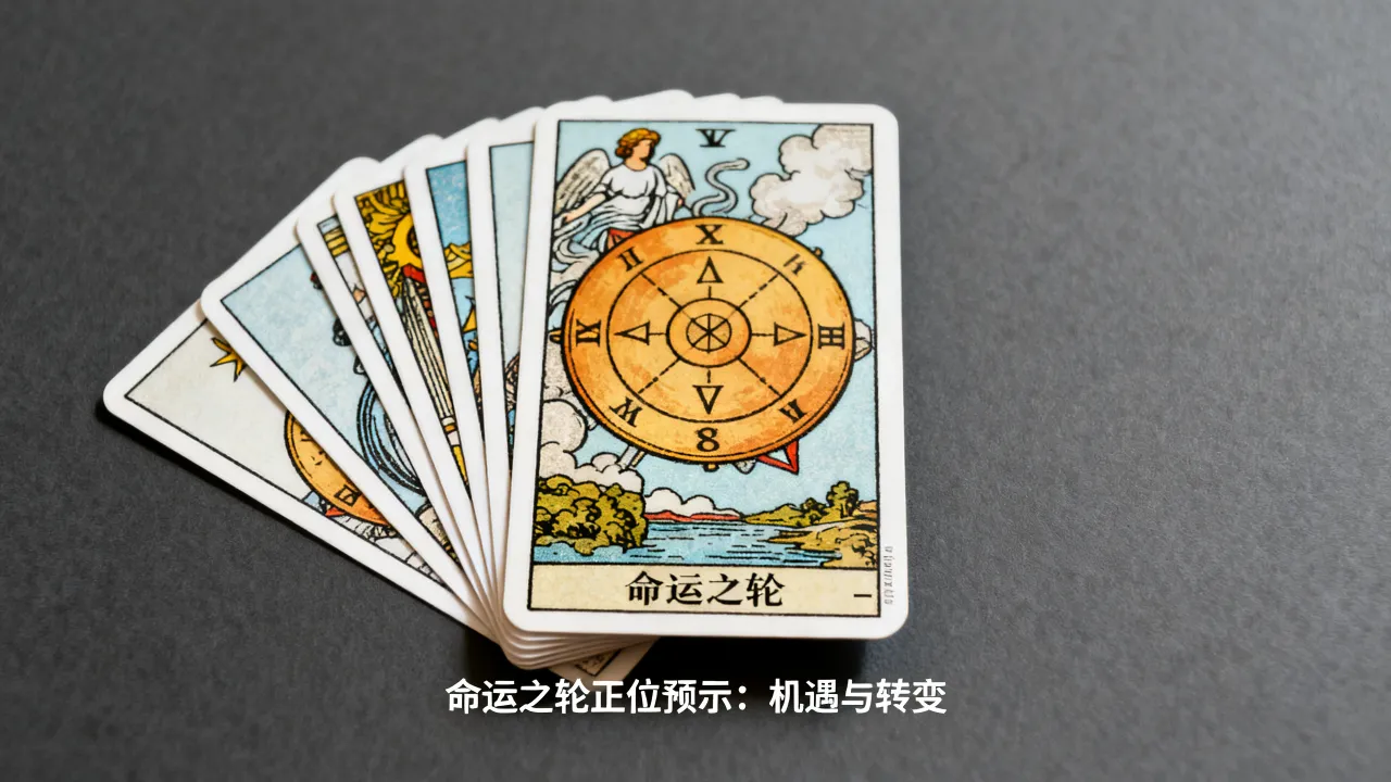 塔罗牌命运之轮准吗，塔罗牌命运之轮正位预示什么