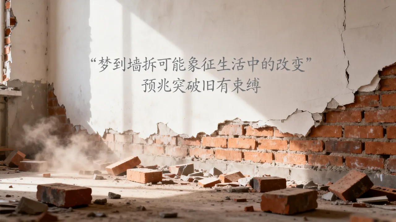 梦到了墙拆了是什么征兆,梦见墙拆了有什么预兆? 梦到了墙拆了是什么征兆,梦见墙拆了有什么预兆?