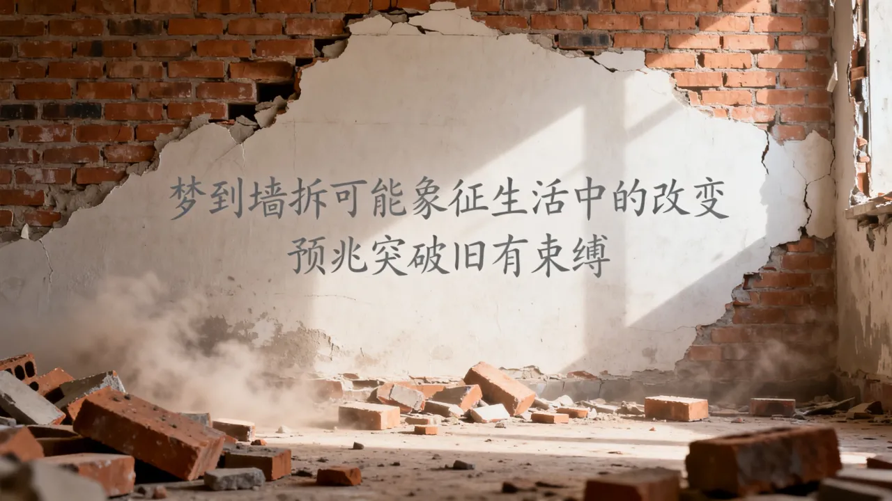 梦到了墙拆了是什么征兆,梦见墙拆了有什么预兆? 梦到了墙拆了是什么征兆,梦见墙拆了有什么预兆?