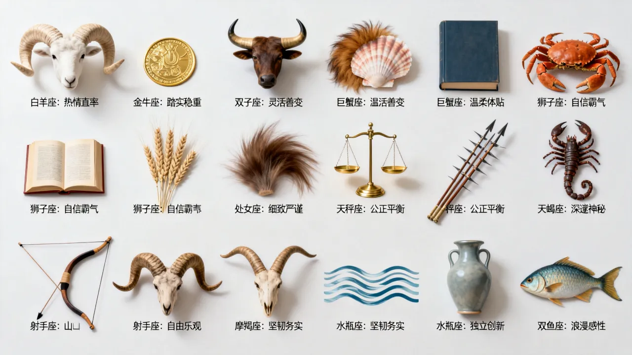 十二星座人的特点到底是什么，有哪些方面？