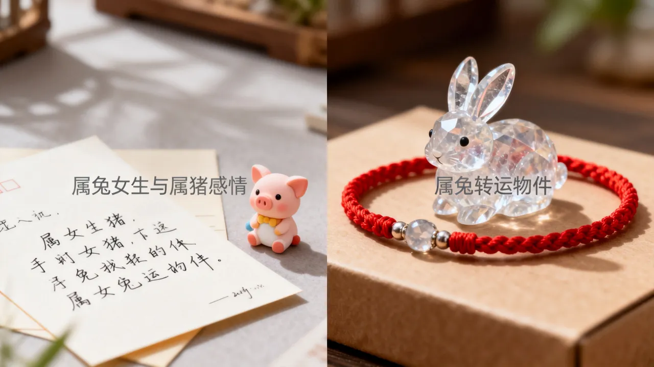 属兔和属猪感情好吗女生?属兔的转运物件有哪些? 属兔和属猪感情好吗女生?属兔的转运物件有哪些?