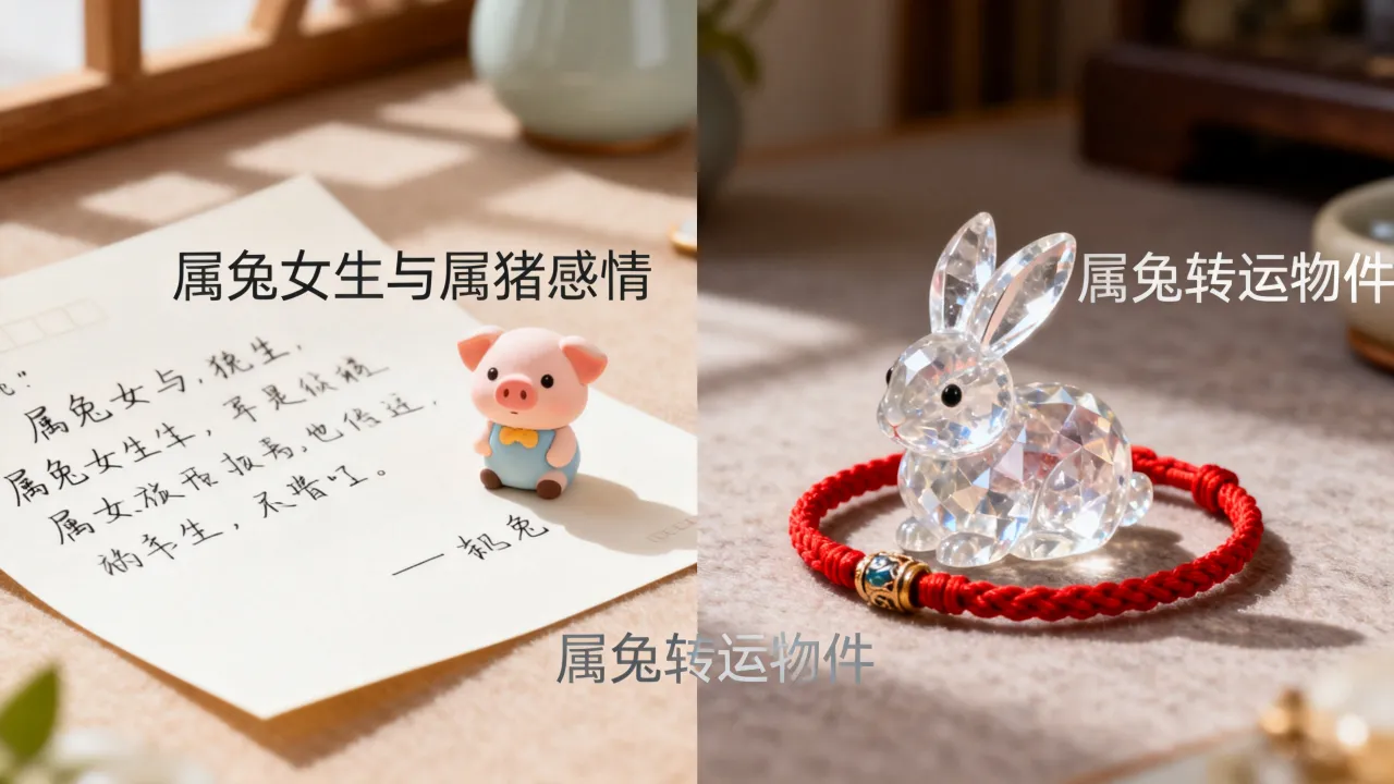 属兔和属猪感情好吗女生?属兔的转运物件有哪些? 属兔和属猪感情好吗女生?属兔的转运物件有哪些?